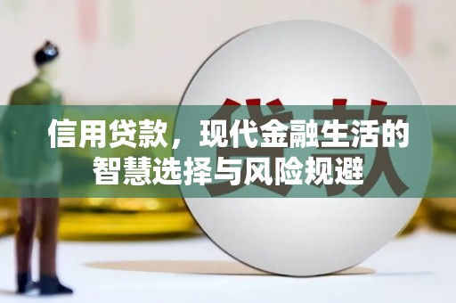 澎湖信用贷款，现代金融生活的智慧选择与风险规避