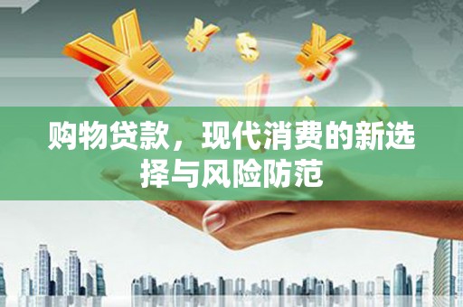 溆浦购物贷款，现代消费的新选择与风险防范