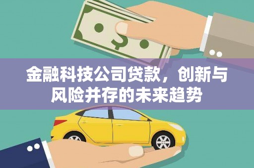 景谷金融科技公司贷款，创新与风险并存的未来趋势