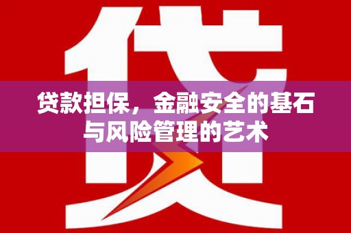 浑南贷款担保，金融安全的基石与风险管理的艺术