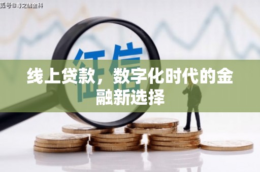 宝应线上贷款，数字化时代的金融新选择