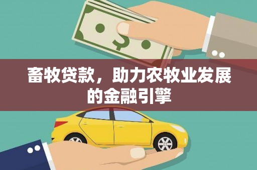偃师畜牧贷款，助力农牧业发展的金融引擎