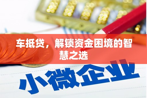 遂溪车抵贷，解锁资金困境的智慧之选