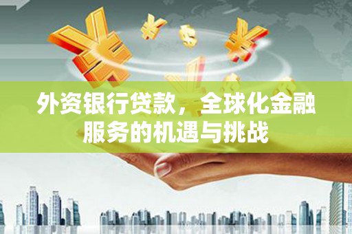 康县外资银行贷款，全球化金融服务的机遇与挑战